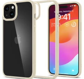 ultra Hybrid Dėklas iphone 15 Plus, Smėlio Spalvos