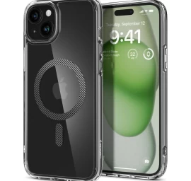 Ultra Hybrid Mag Dėklas Su Magsafe Iphone 15 Pilkas