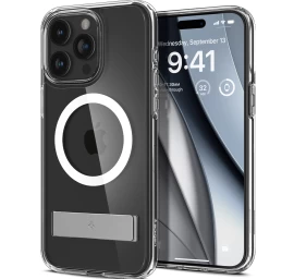 Ultra Hybrid S Magsafe Dėklas Su Stovu Iphone 15 Pro, Skaidrus