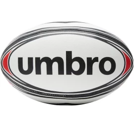 Umbro Rugby Ball 26763u R.4 Baltas/raudonas/juodas