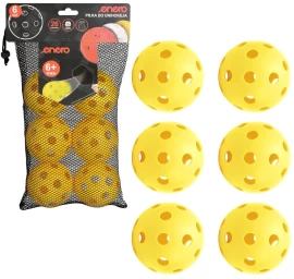 Unihoc Rungtynių Kamuoliukas Geltonas Enero 6vnt.