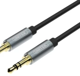 Unitek Minijack 3,5 Mm - Minijack 3,5 Mm 1,5 M /s1x Minijack 3,5 Mm (kištukas) 1x Minijack 3,5 Mm (kištukas)