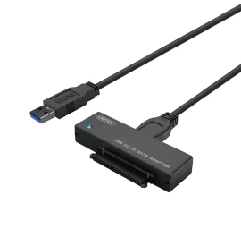 UNITEK Y-1039 cable gender changer USB 3.0 SATA Black