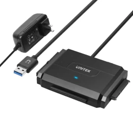 UNITEK Y-3324 storage drive docking station USB 3.2 Gen 1 (3.1 Gen 1) Type-A Black