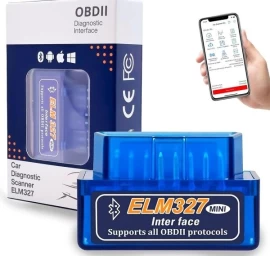 Universalus Automobilio Diagnostikos Prietaisas ELM327 OBD2 Bluetooth