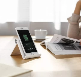 Universalus Planšetinio Kompiuterio Išmaniojo Telefono Stovas - Juodas