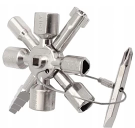 Universalus raktas elektros spintoms 10in1