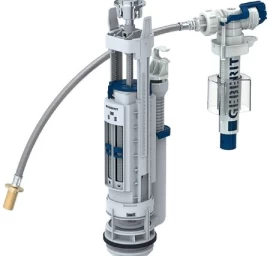 Universalus vandens pribėgimo nuleidimo mechanizmas Geberit Typ 290-380