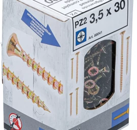Universalūs varžtai | Cross Slot PZ2 | 3.5 x 30 mm | 200 vnt. (88041)