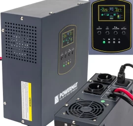 UPS LCD 1500VA 1200W avarinis maitinimo šaltinis centrinio šildymo krosnies PM-UPS-1500MW