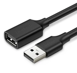 Usb 2.0 Kabelio Prailgintuvas 480mbps 1,5 M Juodas