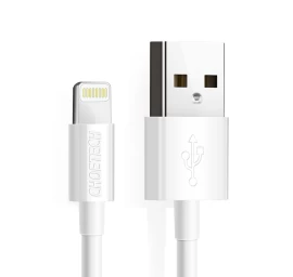 Usb-a - Lightning Mfi 1,8 M Ilgio Sertifikuotas Baltas Kabelis