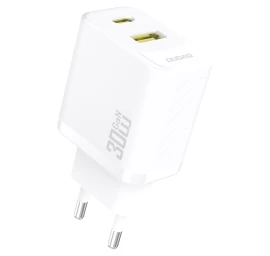 Usb-a Usb-c Gan Pd 30 W Tinklo įkroviklis - Baltas