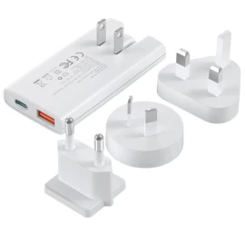 Usb-a Usb-c Gan Ultra 65 W Tinklo įkroviklis - Baltas