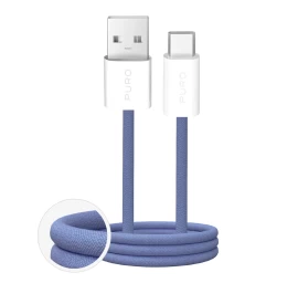 Usb-a - Usb-c Pintas Kabelis fabrik 2.0 10w 1,5 M - Mėlynas