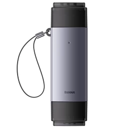 Usb-a Usb-c Sd Tf Atminties Kortelių Skaitytuvas - Pilkas