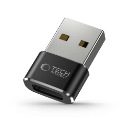 Usb-a (vyriškas) - Usb-c (moteriškas) Adapteris - Juodas