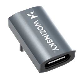 Usb-c 40gb/s 240w 8k Otg Kampinis Adapteris - Pilkas