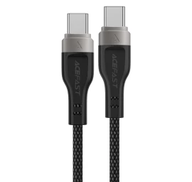 Usb-c 480mb/s 100w Kabelis Su Magnetiniu Organizatoriumi 1,2 M - Juodas