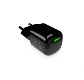 Usb-c Gan 20 W Tinklo įkroviklis - Juodas