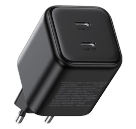 Usb-c Gan 45 W Tinklo įkroviklis - Juodas