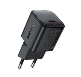 Usb-c Gan Pd 20 W Tinklinis įkroviklis – Juodas