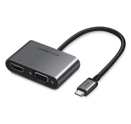 Usb-c - Hdmi / Vga / Usb-a 3.0 / Usb-c Pd - Pilkas