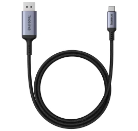 Usb-c į Displayport 1.4 Hd 8k 60hz 1,5 M Vienkryptis Kabelis, Juodas