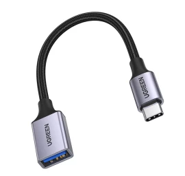 Usb-c į Usb-a 5gb/s Kabelio Adapteris 15 Cm, Juodas