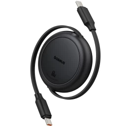 Usb-c Ištraukiamasis Kabelis Free2pull 60w 1 M - Juodas