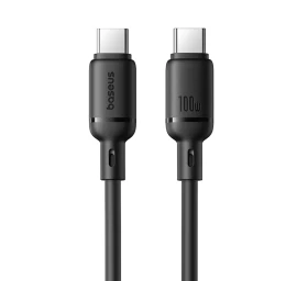 Usb-c Kabelis 100w 1 M - Juodas
