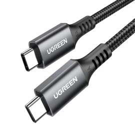 Usb-c Kabelis 100w 5a Pd 480mbps 3 M Pilkas