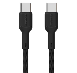 Usb-c Kabelis 65w 1 M - Juodas