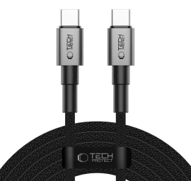Usb-c Pd 100w 5a Kabelis 300 Cm - Pilkas