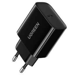 Usb-c Telefono įkroviklis 20w Power Delivery Juodas