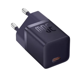 Usb-c Tinklo įkroviklis Gan5 30w Eu - Violetinės Spalvos
