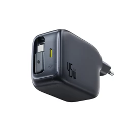 Usb-c Tinklo įkroviklis Su Ištraukiamu Usb-c Kabeliu enercore Cj11 45w - Juodas