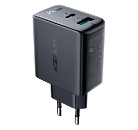 Usb-c Usb 32w Pps Pd Qc 3.0 Afc Fcp Tinklo įkroviklis Juodas