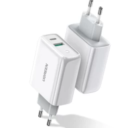 Usb-c + Usb 36w Quick Charge 4.0 Power Delivery Baltas