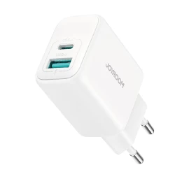 Usb-c Usb-a 20w Pd Qc 3.0 Tinklo įkroviklis - Baltas