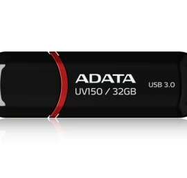 USB flash drive ADATA UV150 AUV150-32G-RBK (32GB; USB 3.0; black color)