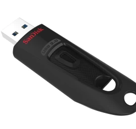 USB flash drive SanDisk Cruzer Ultra SDCZ48-064G-U46 (64GB; USB 3.0; black color)