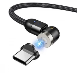 USB magnetic cable 3in1 2m typ C MCE475