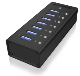 Usb šakotuvas Icy Box Ib-ac618