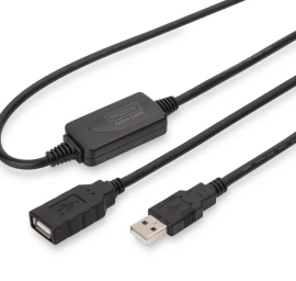 USB2.0 Repeater Active C able A/A M/F 10m