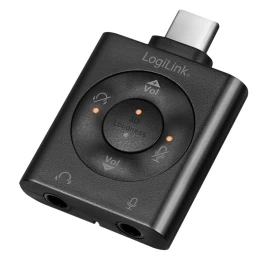 USB3.2 audio adapter USB -C/M to 2x3.5mm/F 7.1