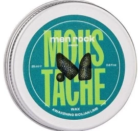 Ūsų vaškas Men Rock Awakening Sicilian Lime Moustache Wax 25 ml