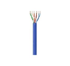 UTP Cat6 bulk cable 4x2 solid CCA 305m box blue