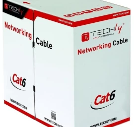 UTP Cat6 bulk cable 4x2 solid copper 305m gray
