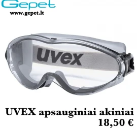 UVEX apsauginiai uždari akiniai ULTRASONIC